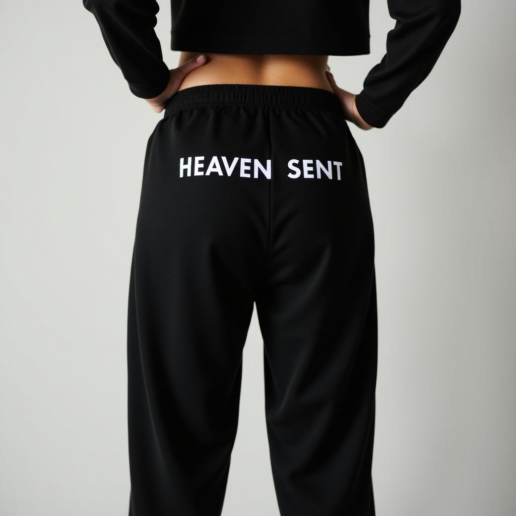 High Fashion Heaven Sent French Tailored Cozy Yoga Sweats